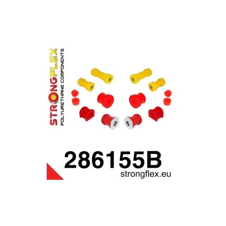 286155B: Zestaw poliuretanowy zawieszenia przedniego Nissan Primera P11