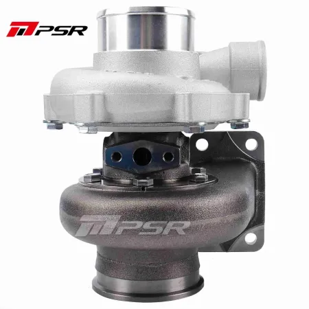 Turbosprężarka Pulsar PSR 3582 Compact Dual Ball Bearing T4 Open 0.63 A/R stal nierdzewna