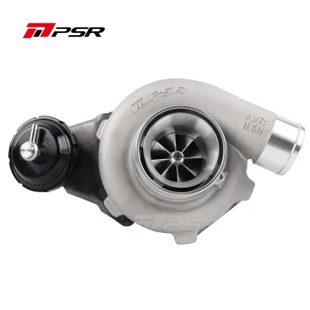 Turbsprężarka Pulsar PSR 2860 Gen2 Dual Bearing T51R MOD Housing Dual V-Band 0.72 A/R IWG PSR Billet Actuator 7.4psi