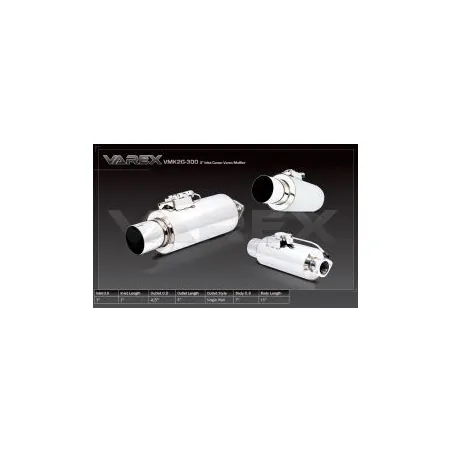 Tłumik aktywny XForce okrągły z systemem Varex 19,05cm x 38,1cm