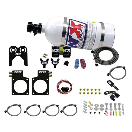 Nitrous Plate System (50-150Hp) with 10Lb Bottle for Nissan Gt-R R35 Nitrous Express NX 20717-10
