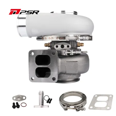 Turbosprężarka Pulsar PSR 6270G 900HP T51R Mod 1.06A/R T4 Divided Inlet V-Band Outlet 4 OD Tubing