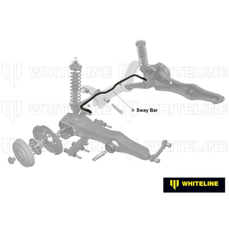 Sway Bar 24mm 2 Point Adjustable Whiteline for Mini F55 F56 F57 2013+ BMR74Z