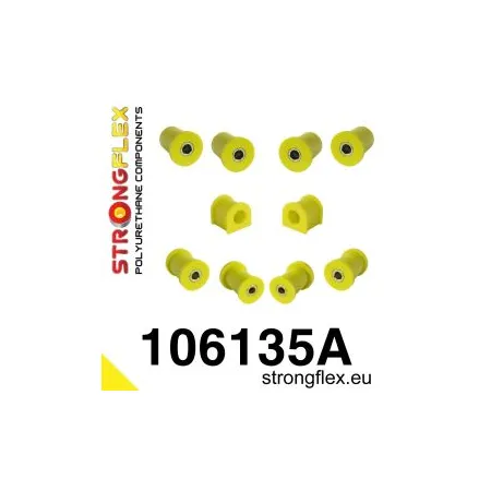 106135A: Zestaw poliuretanowy zawieszenia przedniego SPORT Mazda MX-5 NB