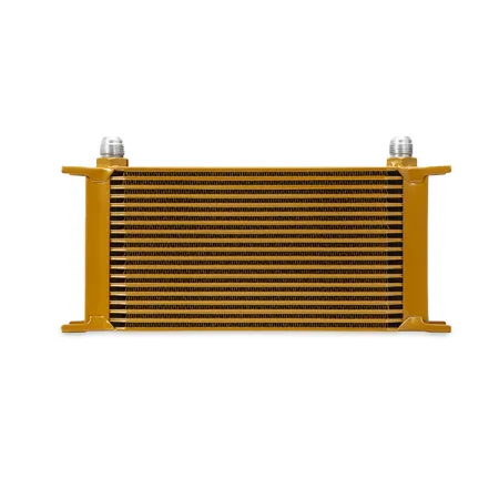 Mishimoto Universal 19 Row Oil Cooler Gold