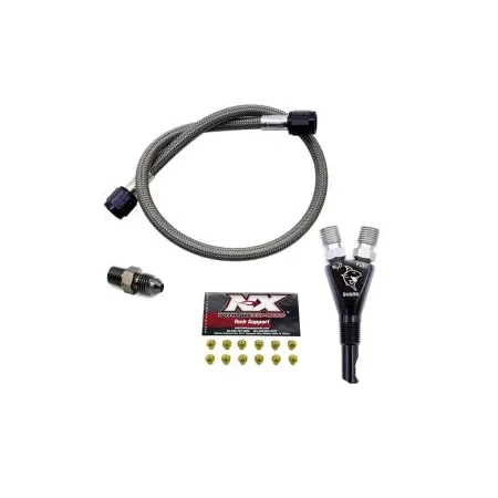 Shark SHO 400 Hp EFI Nozzle with 2ft Custom Hose Nitrous Express NX 90019