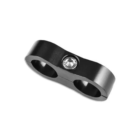 Podwójny uchwyt na przewód AN4 Czarny