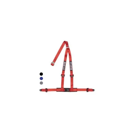 Sparco Harness 2" 3-Points Red ECE Approved