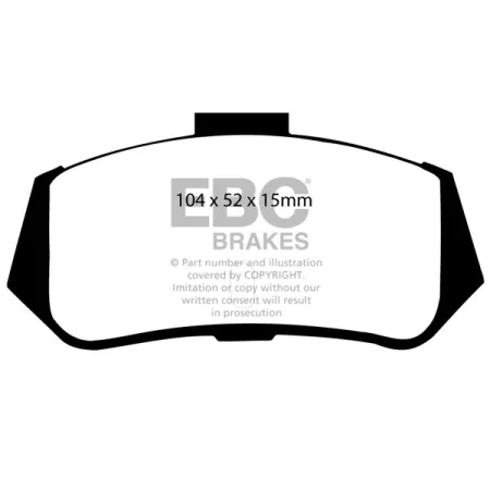 DP173 Klocki hamulcowe ULTIMAX2 EBC Brakes Fiat 13