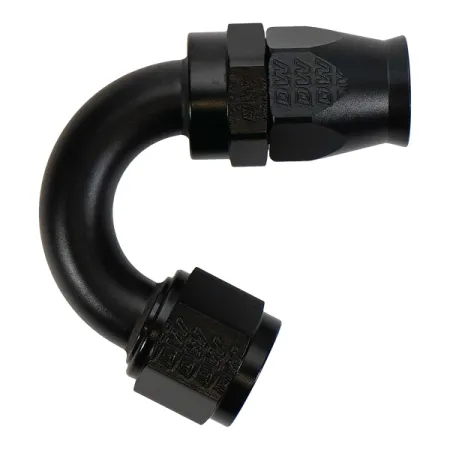 Końcówka przewodu 10AN żeńska Flare obrotowa z tulejką/oliwką 150° PTFE DeatschWerks