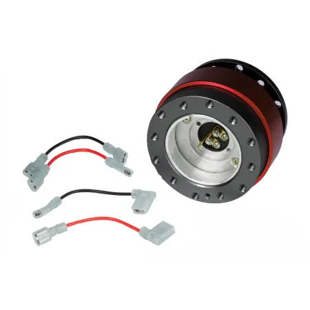 Quick Release JRspec – rozpinka kierownicy Czerwony