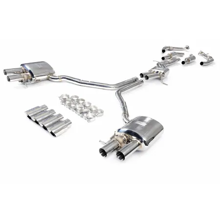 Aktywny układ wydechowy z klapami FMIC.Pro Audi S4 B9 3.0 TFSI 2016-2019