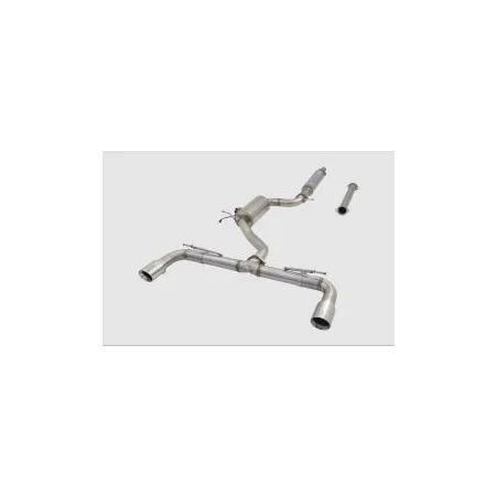 Układ wydechowy XForce z systemem Varex VOLKSWAGEN GOLF 2021- GTI MK8 stal nierdzewna