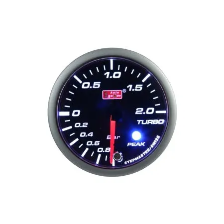 Auto Gauge Wskaźnik Boost bursztynowy