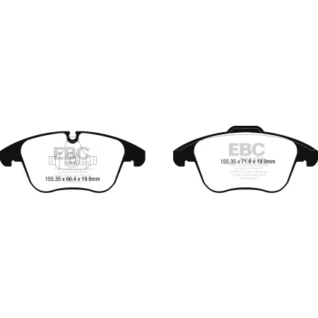 DPX2252 Klocki hamulcowe ULTIMAX2 EBC Brakes Jaguar XE