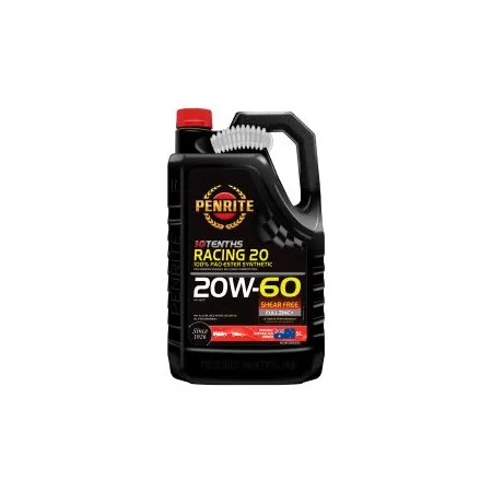 Olej silnikowy Penrite Racing 10 20W-60 PAO ESTER Full Synthetic 5L