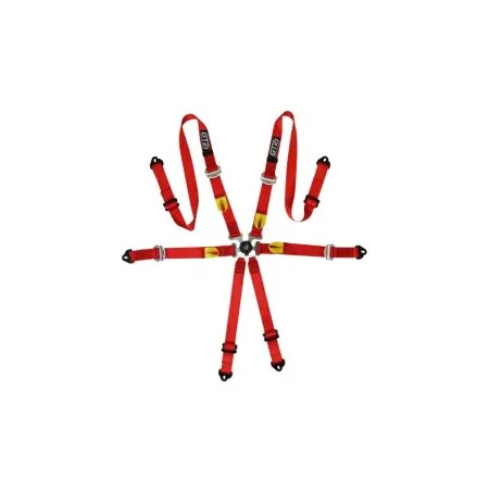 GT2I Sedan Harness Pro V3 Red FIA Approved 8853-2016 up to 2030