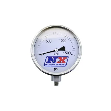 Nitrous Pressure Gauge 4 Inch High Accuracy Nitrous Express NX 15540