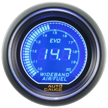 New Auto Gauge zestaw AFR EVO wskaźnik + sonda Bosch 4.9 + kontroler
