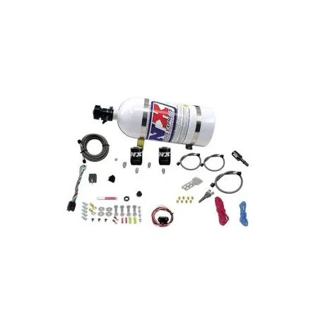 Single Nozzle System with 10Lb Bottle for Ford Coyote 5.0 (35-150Hp) Nitrous Express NX 20932-10