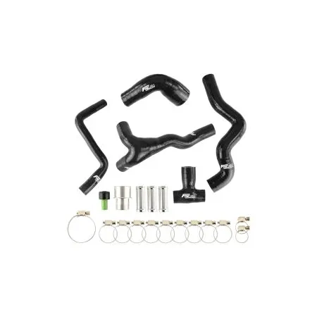 Zestaw Przewodów Silikonowych Odmy Odpowietrzania Skrzyni Korbowej FMIC.EU do Audi A3 1.8T AUQ AUM VW Jetta Golf MK4 Bora 1998-2006 - Czarny