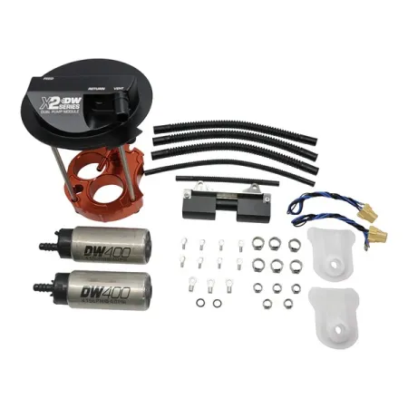 DeatschWerks X2 Series Fuel Pump Module with Dual DW400 Pumps for Chevrolete Camaro / Cadillac CTS-V3