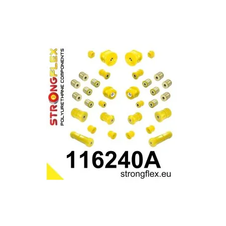 116240A: Kompletny zestaw zawieszenia SPORT Mercedes W202