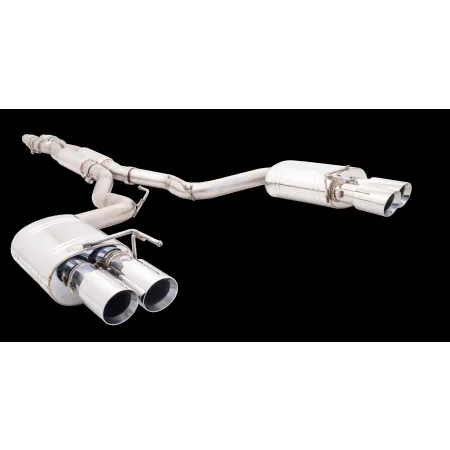 Układ wydechowy XForce Ford Mustang 2018- GT Fastback 5.0L | GT Coupe stal nierdzewna