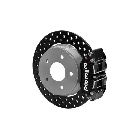 Wilwood 140-17735-D NDPR Tylni zestaw hamulcowy UTV Wiercony Czarny Polaris RZR