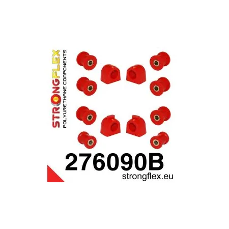 276090B: Zestaw tulei stabilizatorów i łączników przód - tył Subaru Impreza GC GF