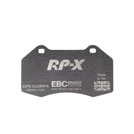 DP81539RPX Sportowe klocki hamulcowe RP-X Racing EBC Brakes Alpine A110 A110 S Chevrolet HHR Opel Corsa D OPC Corsa E OPC Renault Clio Mk3 Megane Coup