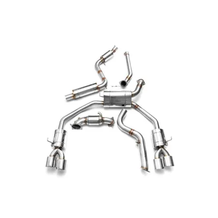 Kompletny układ wydechowy HONDA Civic Type R Fk2 2.0T z katalizatorem Euro 3 200 CPSI