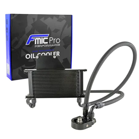 Zestaw Chłodnicy Oleju Silnikowego Czarny FMIC.Pro Subaru Impreza WRX STI 2001-2005