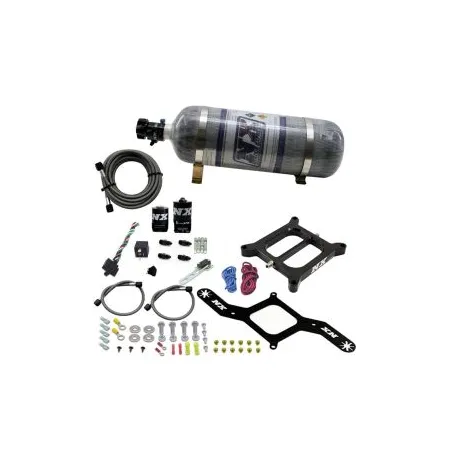 4150 RNC Conventiona Plate System 300-750Hp with 12Lb Carbon Bottle Nitrous Express NX 55140-12
