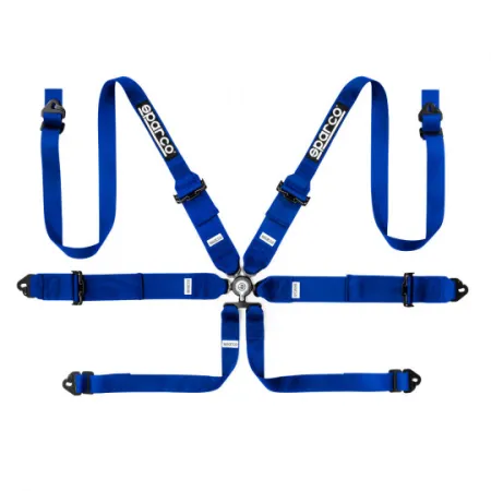 Sparco 04818RH1 Harness 6pts Blue FIA Approved 8853-2016 up to 2029