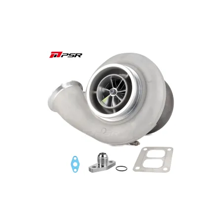 Turbosprężarka Pulsar PSR 475DG 1.25 T4 Divided wlot 1/2" Marmon wylot Łożyska kulkowe