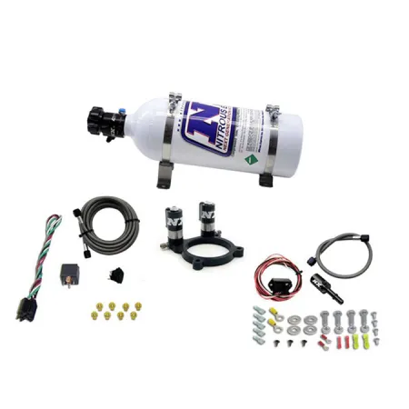 Nitrous Plate System with 5Lb Bottle for Ford Mustang V6 3.5L / 3.7L Nitrous Express NX 20952-05