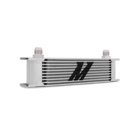 Mishimoto Universal 10 Row Oil Cooler Silver