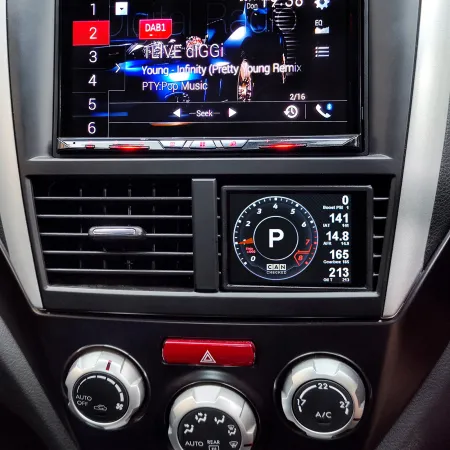 CANchecked Display MFD32 Gen2 for Subaru Impreza GR incl WRX RHD 2007-2014