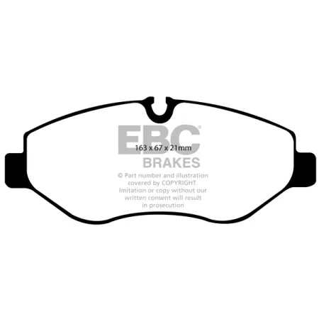 DP61926 Klocki hamulcowe GREENSTUFF EBC Brakes Mercedes-Benz Viano Mercedes-Benz COMMERCIAL Sprinter 209D Sprinter 210D Sprinter 211D Sprinter 213D Sp