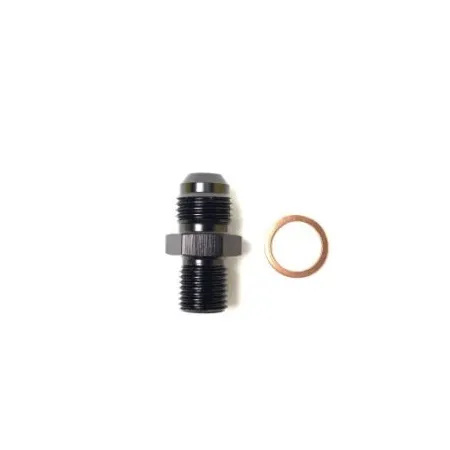 6AN Male to M12x1.25 Male Fitting Adapter Radium Engineering