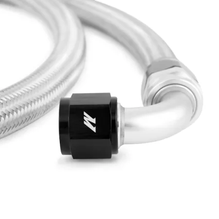 Przewód paliwowy olejowy w stalowym oplocie Mishimoto AN10 1.8m (6ft) z końcówkami