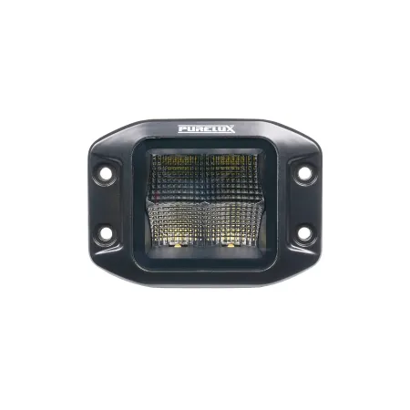 Lampa Robocza LED Purelux Black Flush Mount Square 12cm 40W Szeroki Strumień