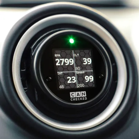 CANchecked Display MFD15 Gen2 for Ford Fiesta MK5 MK6 MK7 LHD RHD