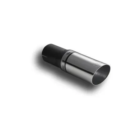 Uniwersalna końcówka tłumika okrągła 60mm długość 140mm średnica montażowa 45mm