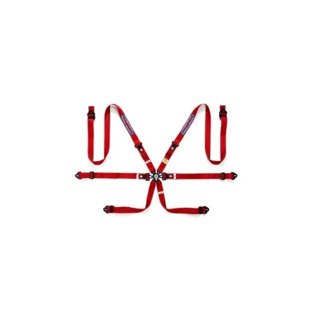 Sparco Martini Racing Harness Red FIA Approved 8853-2016 up to 2028