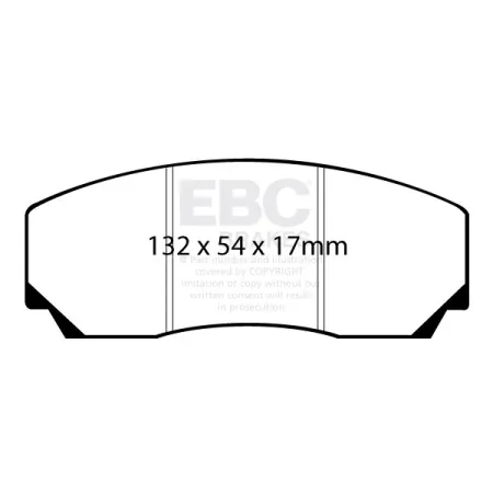 DP5002/2SS Klocki hamulcowe BLUESTUFF NDX EBC Brakes