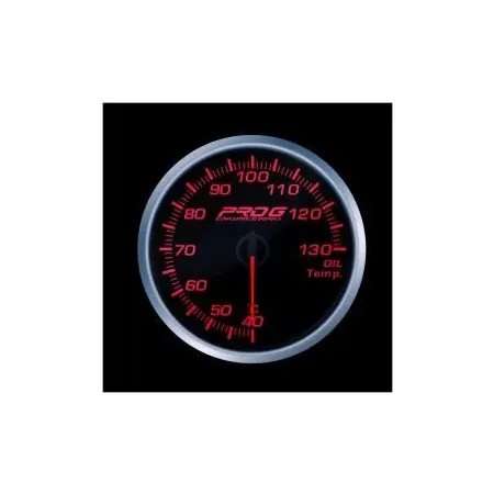 Wskaźnik Pro G Race Series RS, temperatury oleju °C RED 60mm