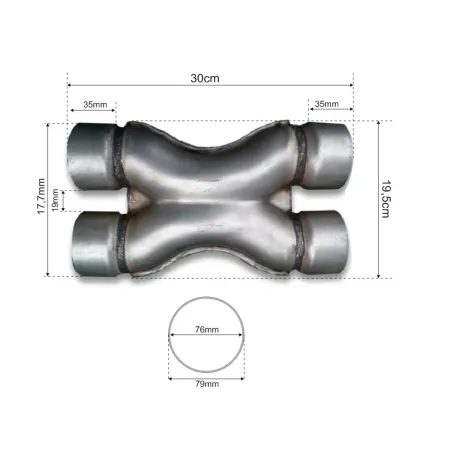 X-Pipe 76mm