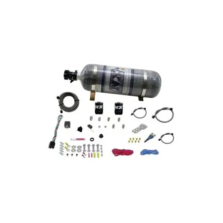 Single Nozzle System with 12Lb Carbon Bottle for All GM EFI (35-50-75-100-150 Hp) Nitrous Express NX 20920-12
